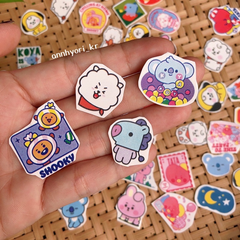 Sticker giấy BT21