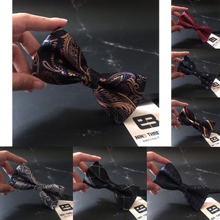 [Ảnh thật] Nơ đeo cổ nam dự tiệc sang trọng - Nơ chú rể - Phụ kiện cưới - Bowtie