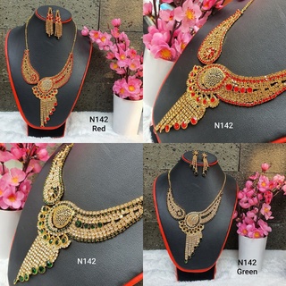 Bộ trang sức phong cách Ấn Độ sang trọng