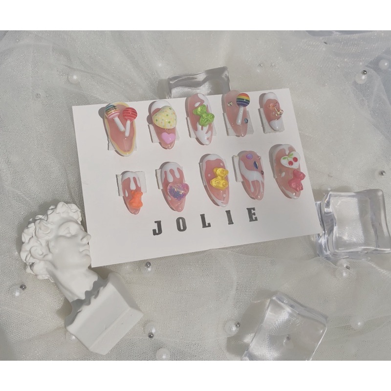 Nail box móng up móng tay giả thiết kế
