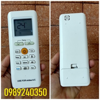 Điều khiển remote điều hòa máy lạnh Midea