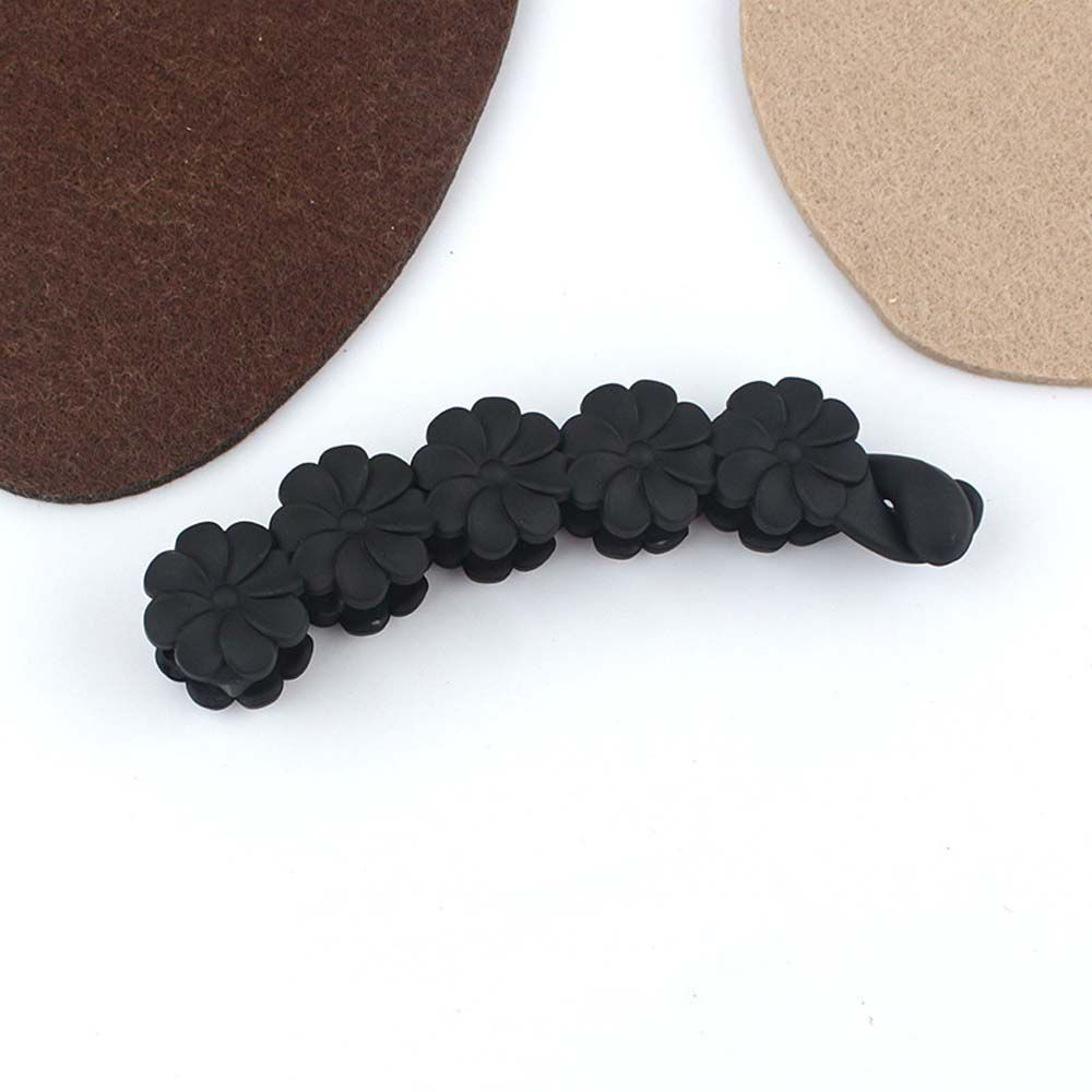 Kẹp tóc hình quả chuối bằng acrylic phong cách Hàn Quốc cổ điển ngọt ngào thời trang cho nữ