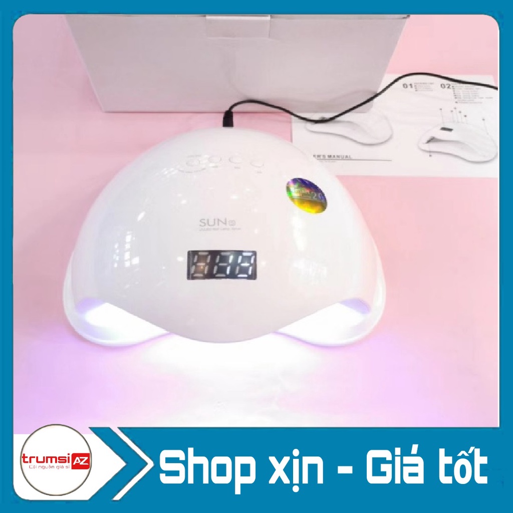 Máy Hơ Khô Sơn Gel Móng Tay Đèn Led UV 48W - Đèn Sấy Nhanh Khô Móng Chuyên Dùng Cho Nail