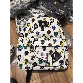 Balo Đi Học V.a.n.s X Marvel Old Skool II Backpack (5) White