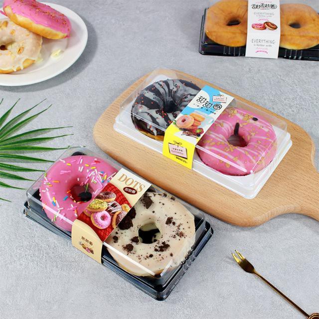 Hộp Đựng Bánh Donut / Sầu Riêng Dùng Một Lần Tiện Lợi