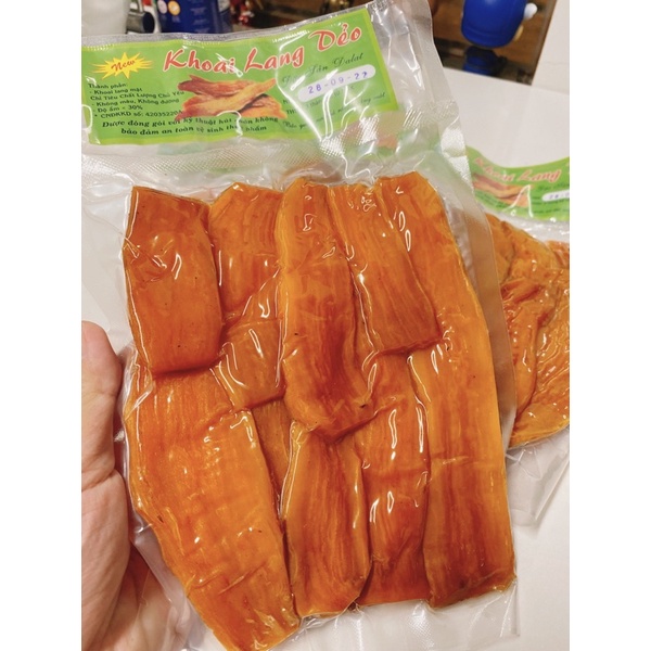 Khoai Lang Mật Sấy Dẻo Lát | 250-500gr | Đặc sản Đà Lạt