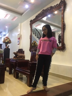 BỘ NỈ DA CÁ BÉ GÁI ( 20-50KG)