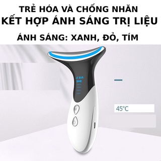 Máy nâng cơ mặt cơ cổ - Làm mịn da xóa nếp nhăn cổ và mặt ️- Trì hoãn sự lão hóa của tế bào da mặt