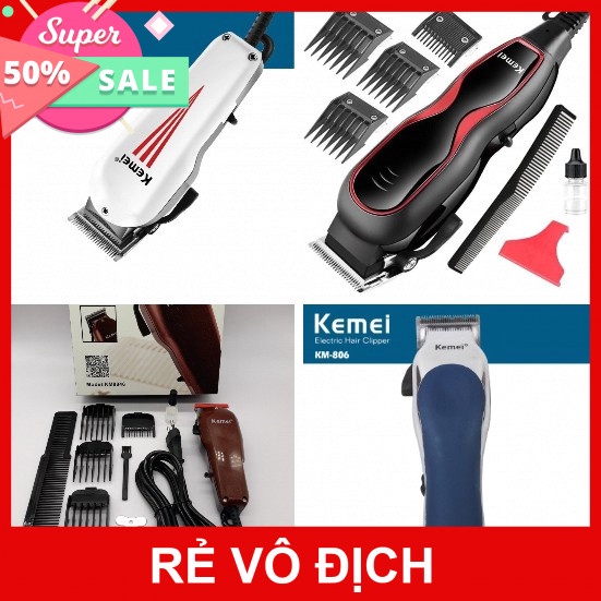 [5❤️][FREESHIP] TÔNG ĐƠ ĐIỆN HỚT TÓC KEMEI KM-8840, KM-806, KM-8845 ĐA NĂNG [HCM]