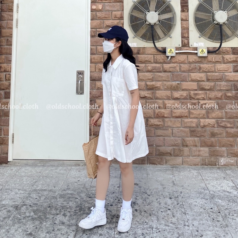 [VIDEO] ĐẦM SƠ MI XẾP LY ULZZANG (ảnh thật)