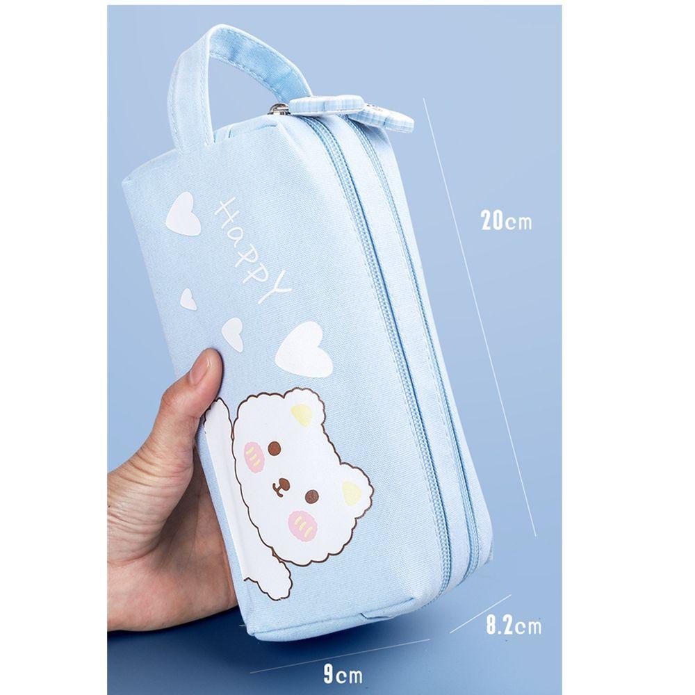 Túi Đựng Bút In Họa Tiết Hoạt Hình Dễ Thương Dành Cho Học Sinh Ốp