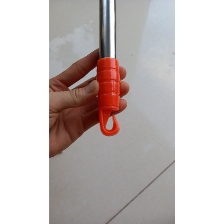 Cây phơi quần áo inox, gậy lấy đồ trên cao rút gọn kéo dài 1,35 mét