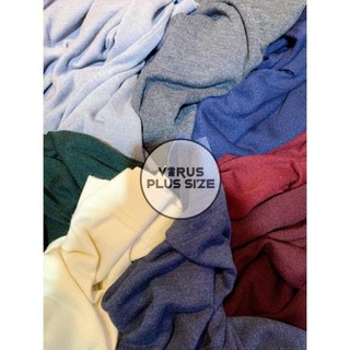 [VIRUSPLUSSIZE] PLUSSIZE Áo len cổ lọ UNISEX BIGSIZE