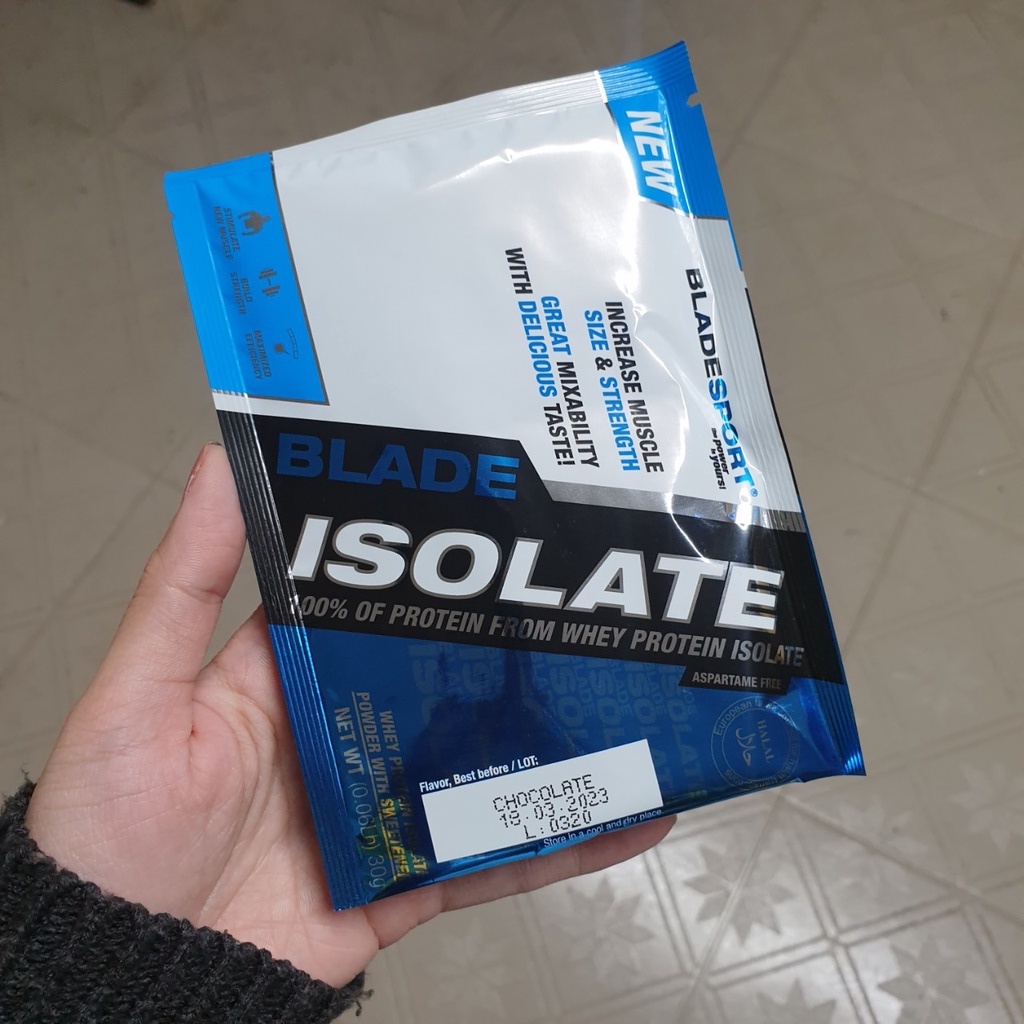 Gói mẫu dùng thử 1 lần dùng - Whey Protein tăng cơ giảm mỡ - Blade Isolate - Nitro tech 100% Whey Gold - Hàng Chính Hãng