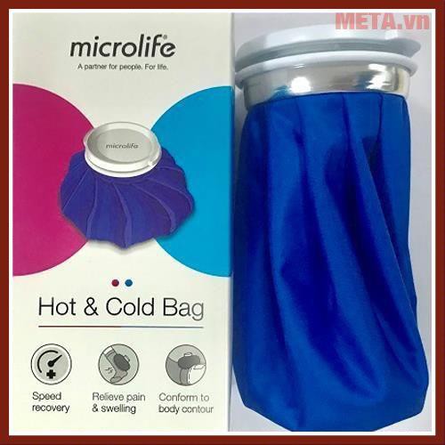[Hạ Sốt, Giảm Đau Nhức Cơ Thể Nhanh Chóng] Túi Chườm Nóng Lạnh Microlife - Hàng Chính Hãng