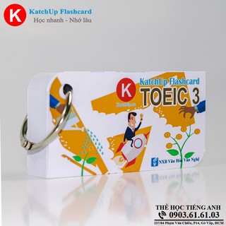 Bộ KatchUp Flashcard TOEIC - High Quality - Trắng (01T)