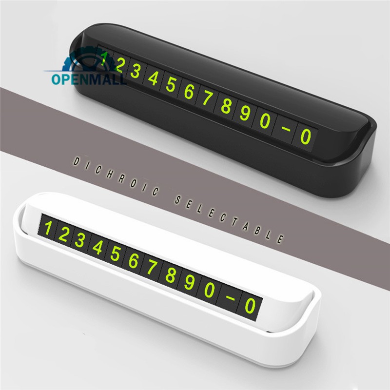 OM Biển số điện thoại đỗ xe hơi tạm thời tiện dụng