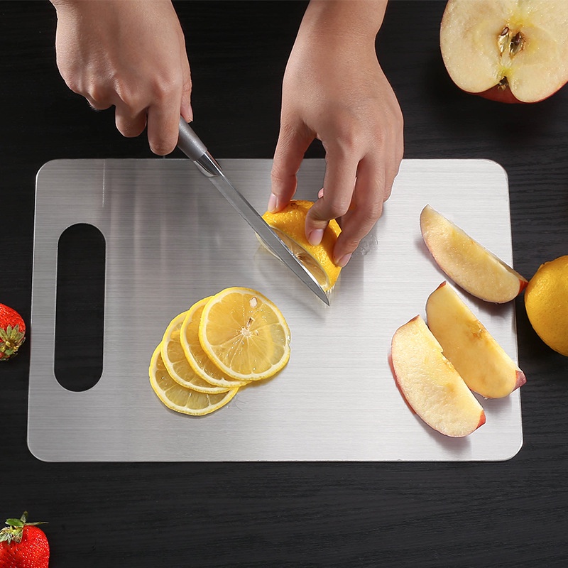 Thớt inox 304 size lớn kháng khuẩn, cường lực, chống ẩm mốc