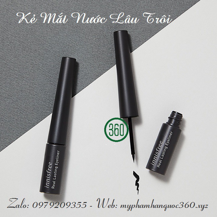 Kẻ Mắt Nước Lâu Trôi – Innisfree Eco Lasting Eye Liner