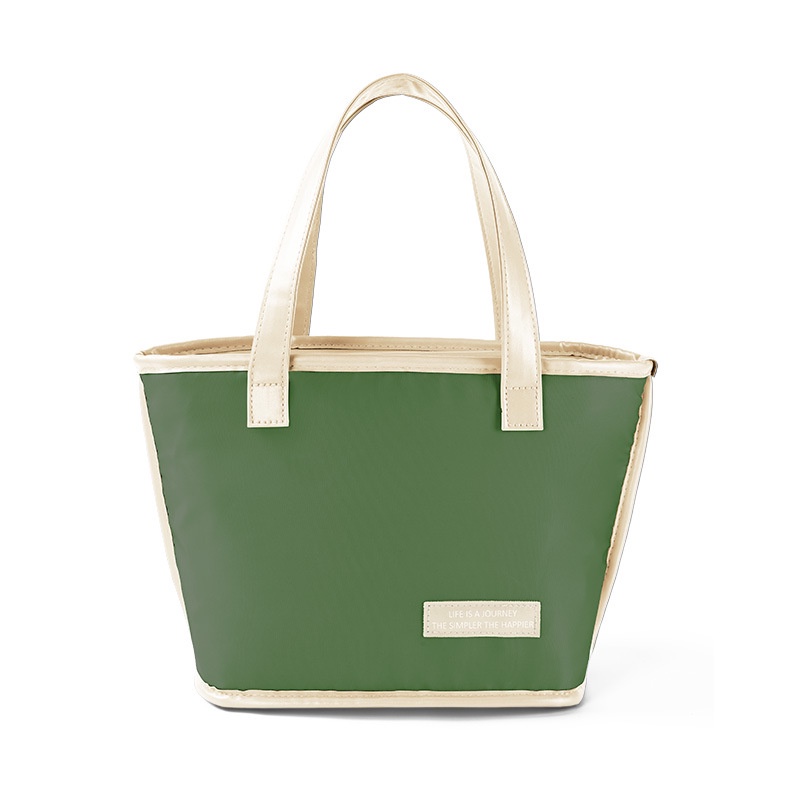 Túi Đựng Hộp Cơm Trưa Sức Chứa Lớn Thiết Kế Đơn Giản Tiện Dụng Cho Hoạt Động Ngoài Trời