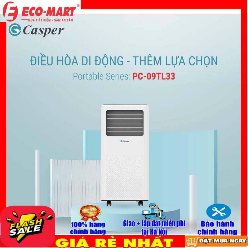 PC-09TL33 Điều hòa di động Casper 9000BTU PC09TL33