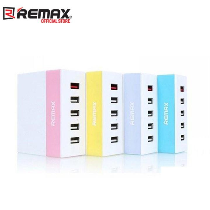 Cóc Sạc 5 cổng USB Remax RU-U1 Youth Version max 2.4A 38Wh