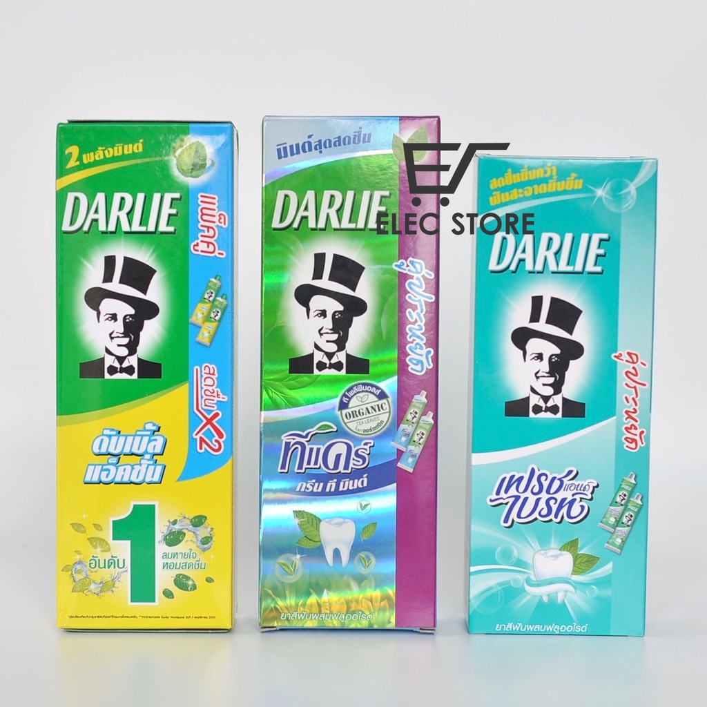 Kem đánh răng Darlie Thái Lan Hộp 2 tuýp