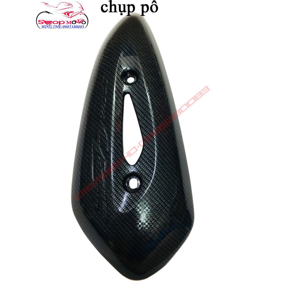 COMBO BỘ CARBON 7 MÓN CHO SH MODE 2015 - 2019  (HÀNG ARTISTAR LOẠI 1) Ảnh thật Sp