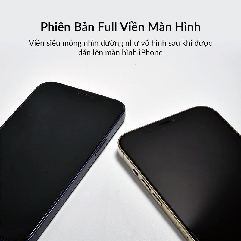 Kính Cường Lực iPhone HODA 0.33mm Cho iPhone 11 Series,Trong Suốt,  Độ Cứng 9H, Cong 2.5D, Full Màn Hình, Chống Trầy Tốt