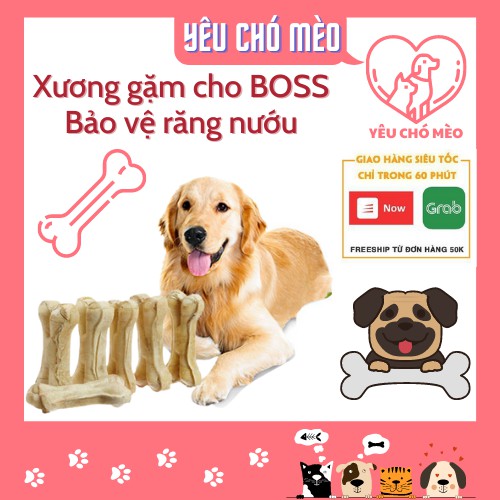 Xương gặm cho chó - Xương da bò tự nhiên