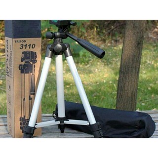 Gậy TRIPOD 3110- 3 chân kéo dài được và giá đỡ điện thoại