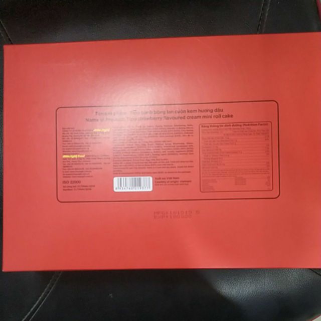 Bánh tipo mini roll cake vị dâu