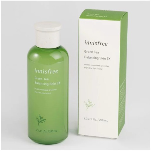 [NEW 2021] Nước Hoa Hồng Trà Xanh Innisfree Green Tea Balancing Skin EX 200ml | BigBuy360 - bigbuy360.vn