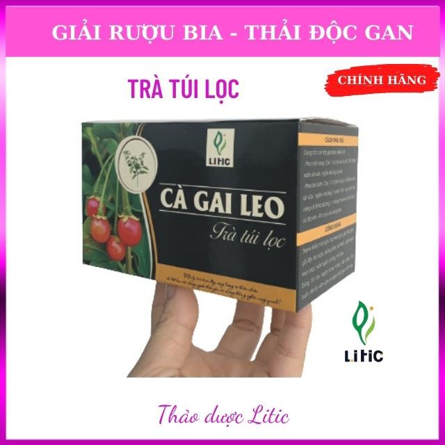 Trà cà gai leo Litic túi lọc thanh nhiệt giải độc mát gan 100% tự nhiên | BigBuy360 - bigbuy360.vn