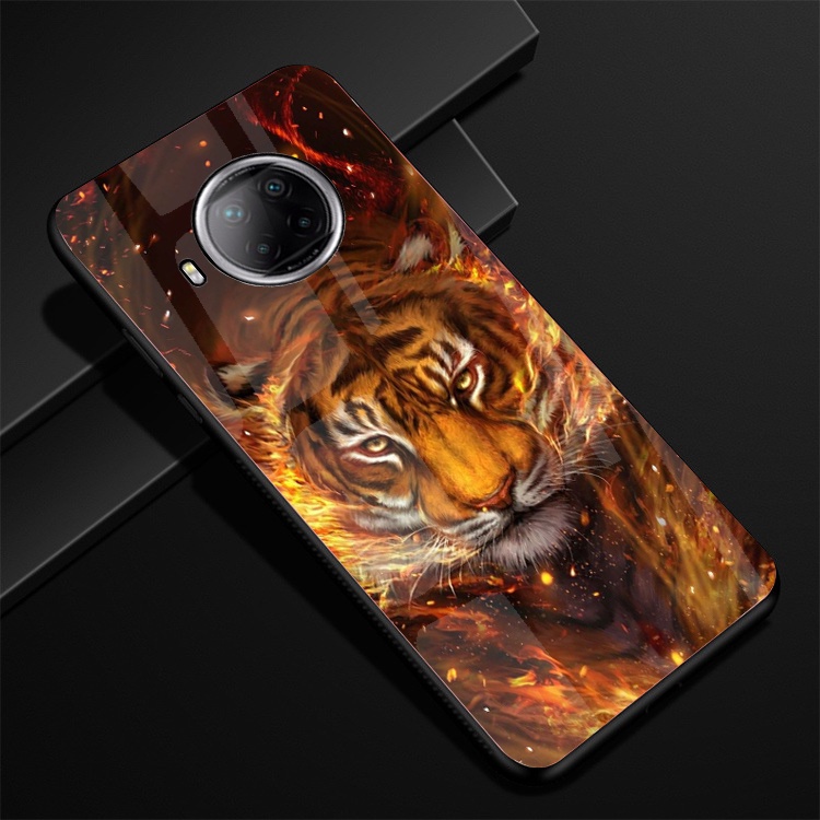 Ốp Lưng Xiaomi Redmi Note 9 Pro 5G, Mi 10T Lite 5G mặt kính cường lực cao cấp thiết kế Độc Quyền