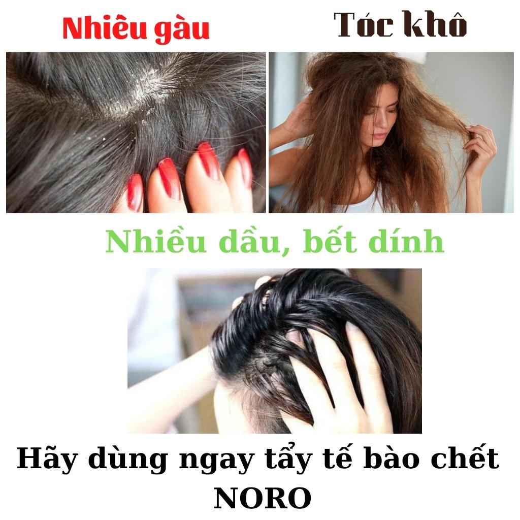 Tẩy Tế Bào Chết Da Đầu Noro Làm Sạch Gàu Dầu Gội Muối Biển Ngứa Đầu Bết Tóc Nội Địa Trung Chăm Sóc Tóc Tại Nhà Shop 9999