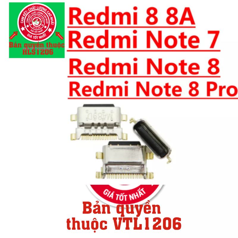 Chân sạc note 7 8 8A 8 pro xiaomi