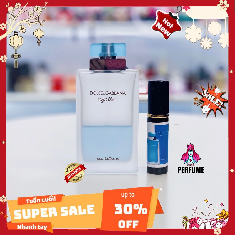 [Mã COS2704 giảm 8% đơn 250K] [Chính Hãng] Nước Hoa Nữ Mini 𝐃&𝐆 𝐋𝐈𝐆𝐇𝐓 𝐁𝐋𝐔𝐄_Hương Thơm Tươi Mát Từ Đại Dương