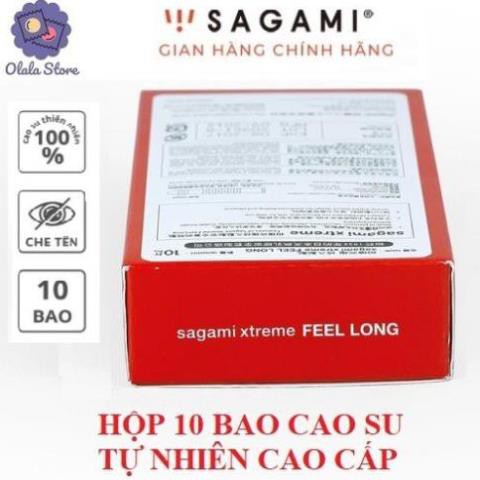 BAO CAO SU SAGAMI XTREME FEEL LONG [ CHÍNH HÃNG 100%] KÉO DÀI - SIÊU MỎNG - GÂN GAI - HÀNG CHÍNH HÃNG TỪ NHẬT BẢN