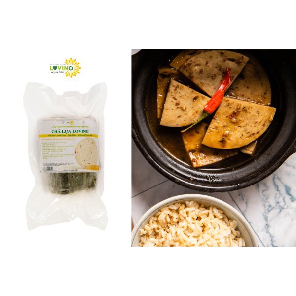 <VEGAN> 1kg Chả Lụa Thuần Chay Loving | BigBuy360 - bigbuy360.vn