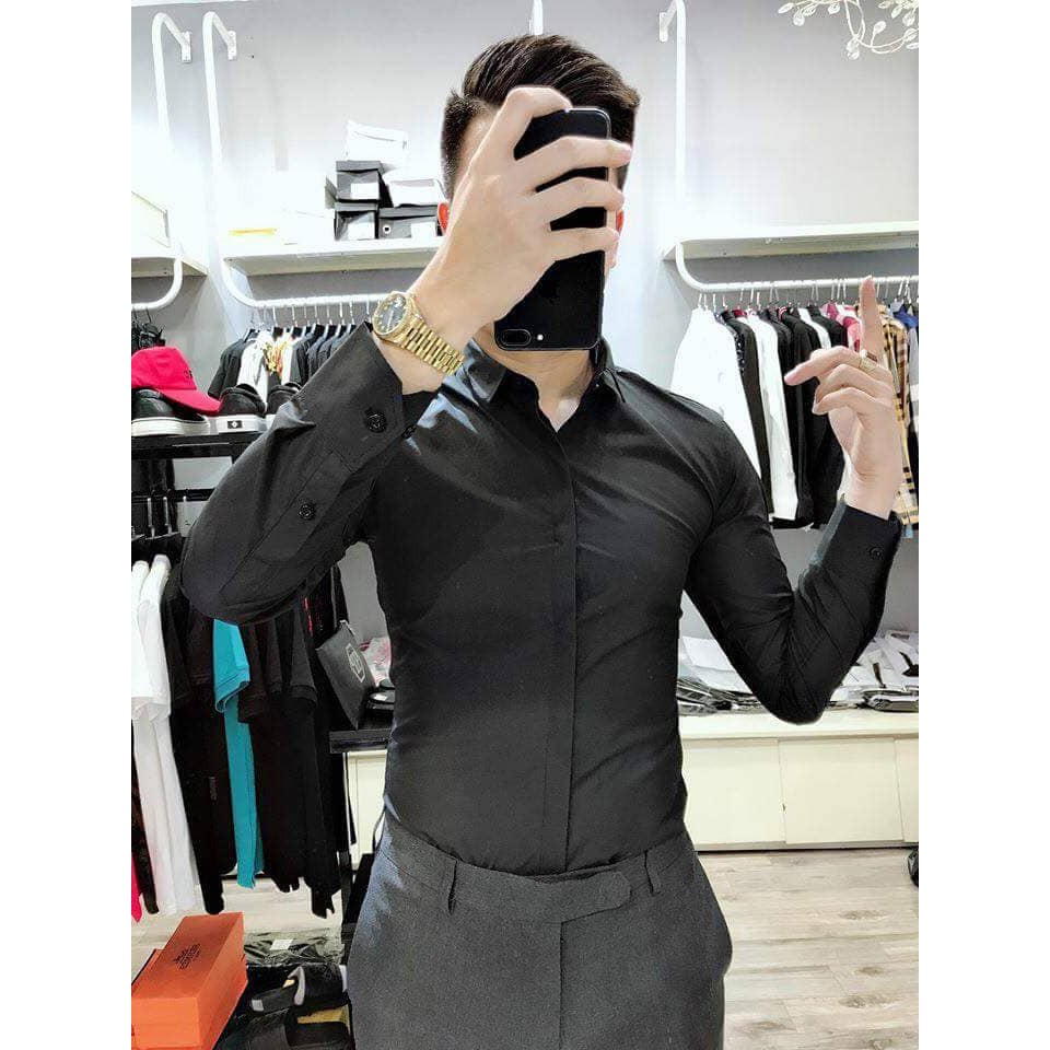 ( FLASS SALE) Sơ mi nhiều màu lụa thái cao cấp | BigBuy360 - bigbuy360.vn