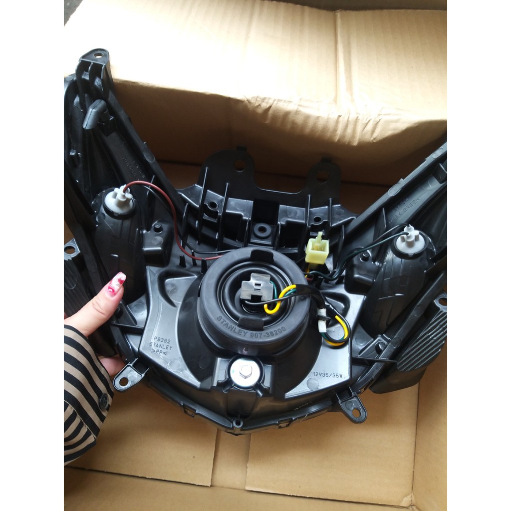 Pha chóa đèn xe Luvias FI có đuôi bóng - zin chính hãng