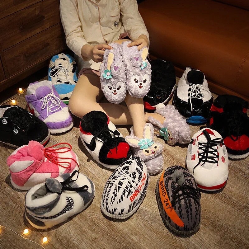 Giày Bông Ấm Sneaker Cute