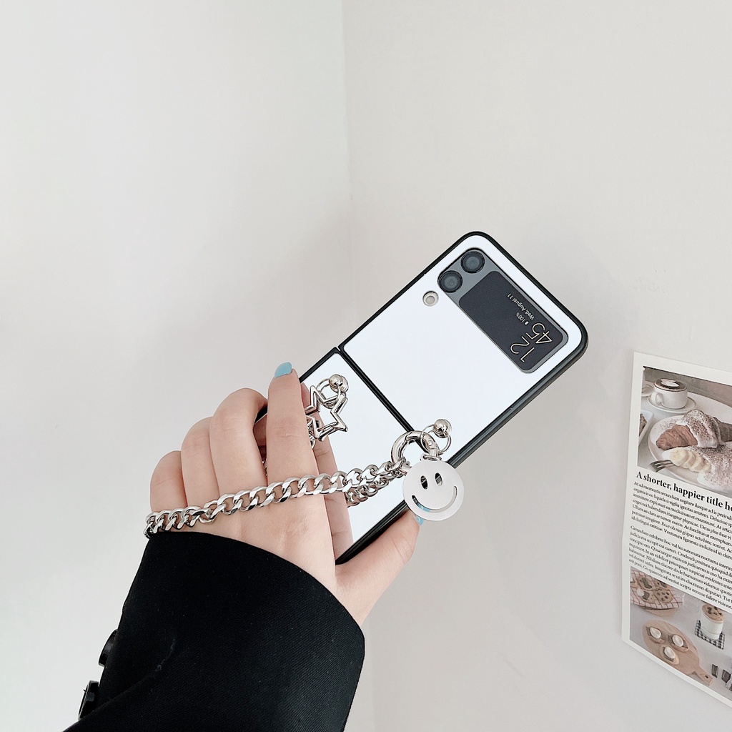Ốp Điện Thoại Chống Sốc Họa Tiết Hoạt Hình Phong Cách retro Cho Samsung z Flip 3 zflip3 z Flip3