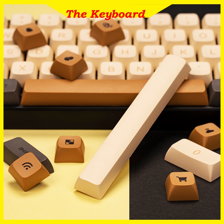 Keycap Shimmer XDA 125 phím Nhựa PBT cao cấp giá rẻ.