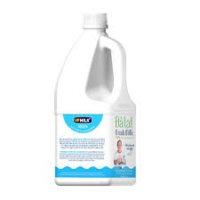 10 chai Sữa tươi thanh trùng VPMilk Đà Lạt Fresh Milk - Không Đường dành cho mọi lứa tuổi ( 200ml - 450ml - 950ml - 2000