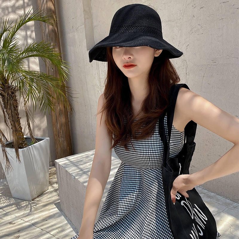 Mũ Vành Rộng Có Chi Tiết Nơ Thời Trang Phong Cách Cho Nữ