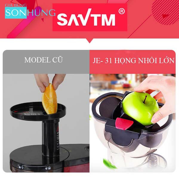 MÁY ÉP CHẬM SAVTM JE31 BẢO HÀNH 1 NĂM