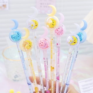 1 bút mực gel hình mặt trăng sáng tạo