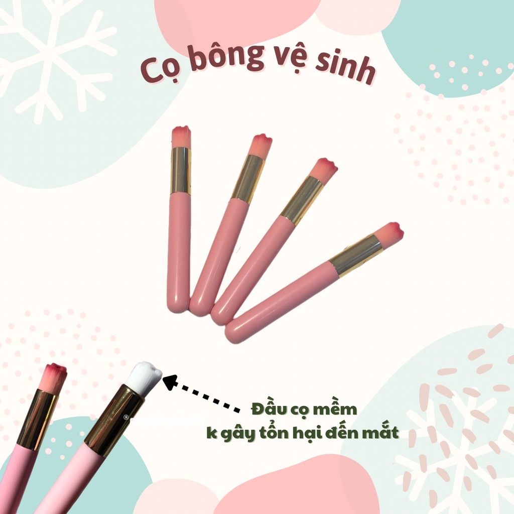 Cọ Bông vệ sinh mắt mềm dành cho mắt nhạy cảm